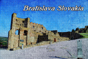 Devin Castle Bratislava Slovakia Jigsaw Puzzle Wooden 1000 Piece