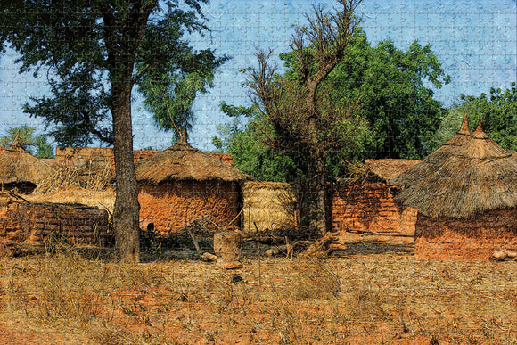 Burkina Faso Jigsaw Puzzle Wooden 1000 Piece