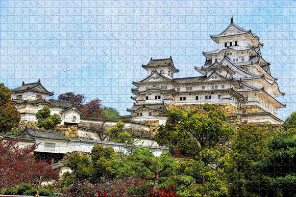 Japan Himeji Castle Jigsaw Puzzle Wooden 1000 Piece