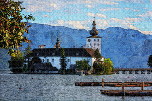 Austria Gmunden Castle Venue Jigsaw Puzzle Wooden 1000 Piece