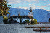 Austria Gmunden Castle Venue Jigsaw Puzzle Wooden 1000 Piece