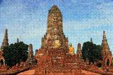 Thailand Wat Chai Watthanaram Ayutthaya Jigsaw Puzzle Wooden 1000 Piece