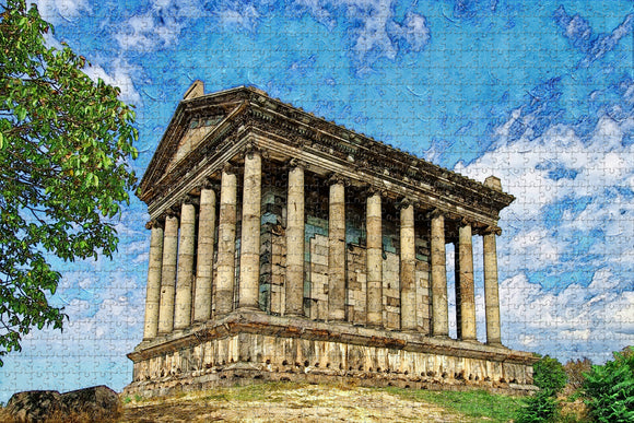 Garni Temple Yerevan Armenia Jigsaw Puzzle Wooden 1000 Piece