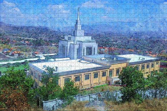 Honduras Temple Tegucigalpa Jigsaw Puzzle Wooden 1000 Piece