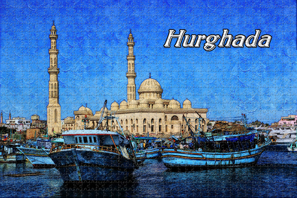 Egypt Hurghada Jigsaw Puzzle Wooden 1000 Piece