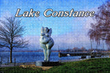 Germany Lake Constance Statue Women Jigsaw Puzzle Wooden 1000 Piece