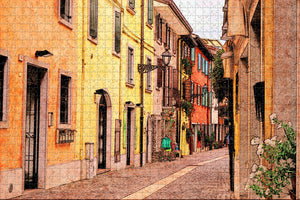 Italy Bardolino Street Scene Jigsaw Puzzle Wooden 1000 Piece