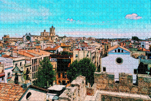 Spain Cathedral£¬Tarragona Jigsaw Puzzle Wooden 1000 Piece