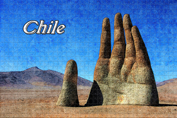 Hand of Antofagasta Atacama Desert Chile Jigsaw Puzzle Wooden 1000 Piece