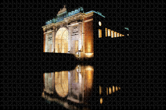 Belgium Menin Gate Memorial Ieper Jigsaw Puzzle Wooden 1000 Piece