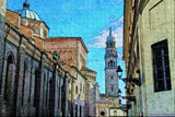 Italy Parma Cathedral Jigsaw Puzzle Wooden 1000 Piece