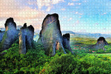 Greece Meteora Kalambaka Jigsaw Puzzle Wooden 1000 Piece