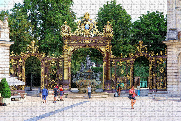 France Nancy Jigsaw Puzzle Wooden 1000 Piece