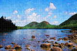 America USA Jordan Pond Maine Jigsaw Puzzle Wooden 1000 Piece