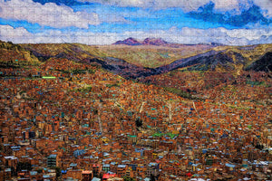 Cable Bolivia Jigsaw Puzzle Wooden 1000 Piece