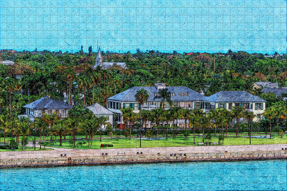 Key West Florida USA Jigsaw Puzzle Wooden 1000 Piece