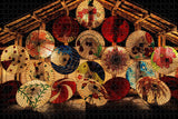 Japanese umbrella Japan Jigsaw Puzzle Wooden 1000 Piece