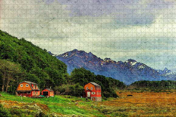 Argentina National Park Ushuaia Jigsaw Puzzle Wooden 1000 Piece