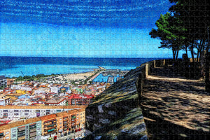 Spain Montgo Natural Park£¬Denia Jigsaw Puzzle Wooden 1000 Piece