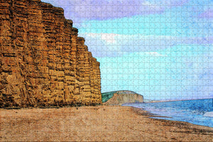 UK England Bridport Beach Jigsaw Puzzle Wooden 1000 Piece