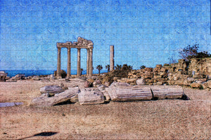 Turkey Temple of Apollo Side Jigsaw Puzzle Wooden 1000 Piece