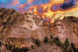 America USA Mount Rushmore Jigsaw Puzzle Wooden 1000 Piece