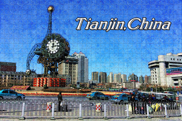 China Tianjin Watches Jigsaw Puzzle Wooden 1000 Piece