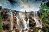 China Jiuzhaigou Jigsaw Puzzle Wooden 1000 Piece