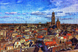 Holland Dom Tower Utrecht Puzzle aus Holz 1000 Teile