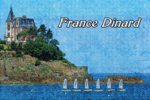 France Dinard Jigsaw Puzzle Wooden 1000 Piece