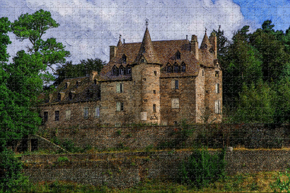 France Lozere Castle Jigsaw Puzzle Wooden 1000 Piece