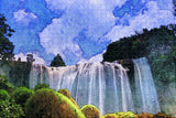 Vietnam Elephant Falls Dalat Jigsaw Puzzle Wooden 1000 Piece