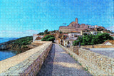 Spain Dalt Vila Ibiza Jigsaw Puzzle Wooden 1000 Piece