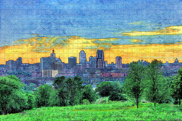 St Paul Minneapolis Minnesota USA Jigsaw Puzzle Wooden 1000 Piece