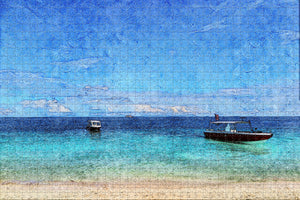 Malaysia Sipadan Island Tawau Sabah Jigsaw Puzzle Wooden 1000 Piece