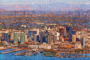 America USA San Diego California Jigsaw Puzzle Wooden 1000 Piece