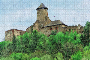 Slovakia Lubovna Castle Jigsaw Puzzle Wooden 1000 Piece