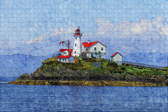 Canada British Columbia Jigsaw Puzzle Wooden 1000 Piece