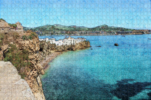 Spain Ibiza Island Jigsaw Puzzle Wooden 1000 Piece