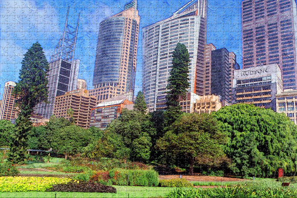 Australia Royal Botanic Garden Sydney Jigsaw Puzzle Wooden 1000 Piece