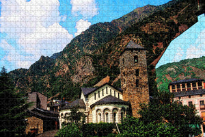 Cathedral Andorra Jigsaw Puzzle Wooden 1000 Piece