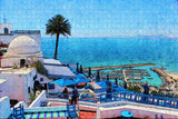 Hammamet Tunisia Jigsaw Puzzle Wooden 1000 Piece