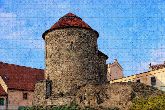 Czech Znojmo Jigsaw Puzzle Wooden 1000 Piece