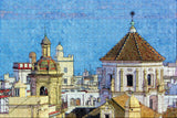 Spain Old Town Cadiz Jigsaw Puzzle Wooden 1000 Piece