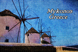 Greece Kato Milli Windmills Mykonos Jigsaw Puzzle Wooden 1000 Piece