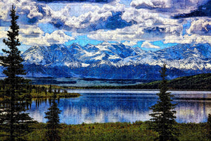 Denali National Park Alaska USA Jigsaw Puzzle Wooden 1000 Piece