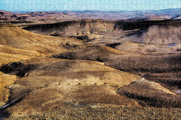 Israel Dead Sea Jigsaw Puzzle Wooden 1000 Piece