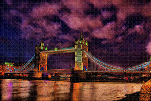 UK England London Tower Bridge Jigsaw Puzzle Wooden 1000 Piece