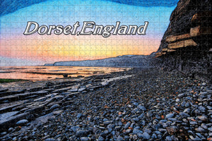 UK England Jurassic Coast Dorset Jigsaw Puzzle Wooden 1000 Piece