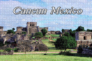 Mexico Tulum Mayan Ruins Cancun Jigsaw Puzzle Wooden 1000 Piece